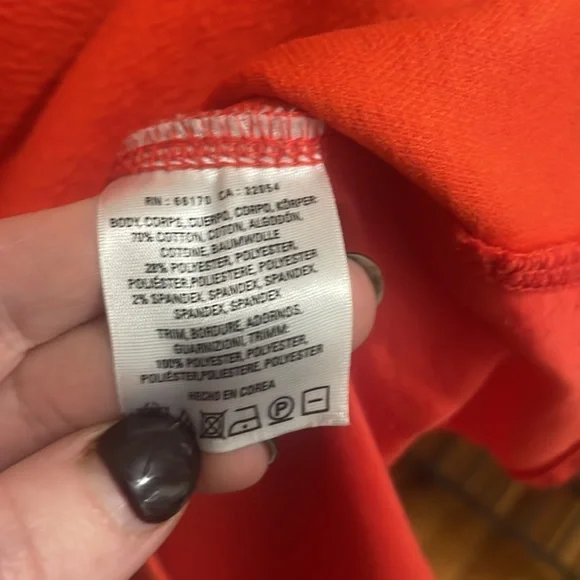 Anthropologie bright orange top - Picture 5 of 5